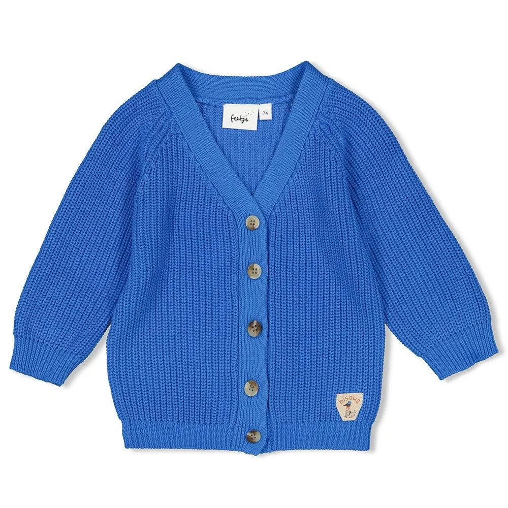 AMOUR TOUJOURS - Organic Cotton Classic Cardigan Sweater