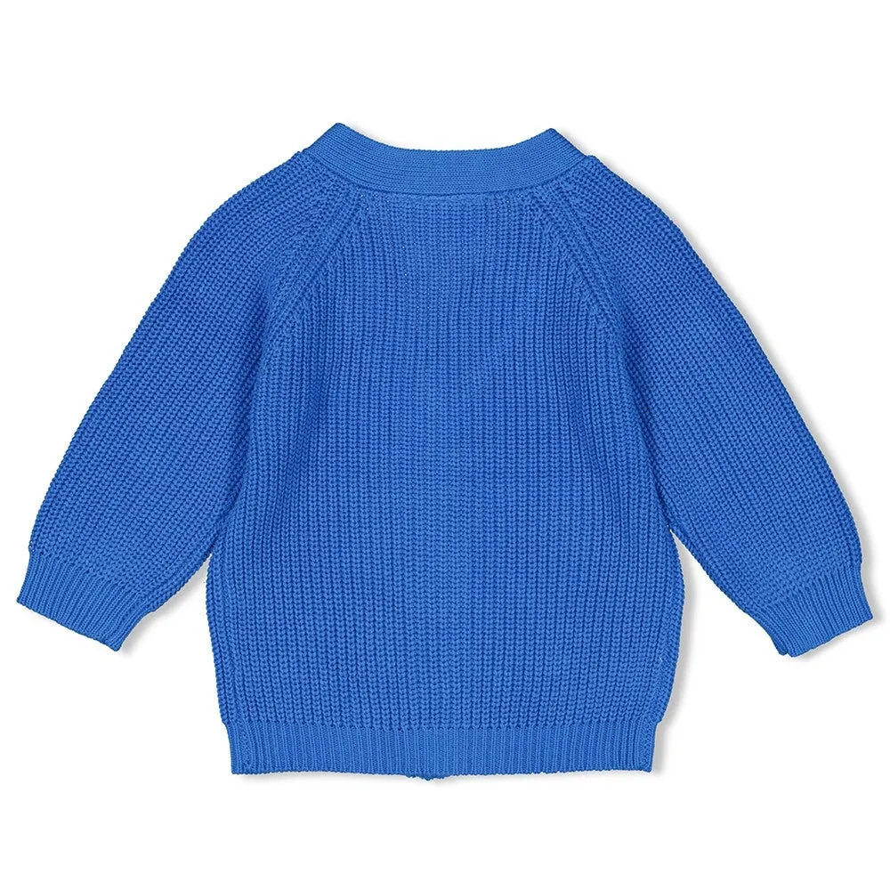 AMOUR TOUJOURS - Organic Cotton Classic Cardigan Sweater