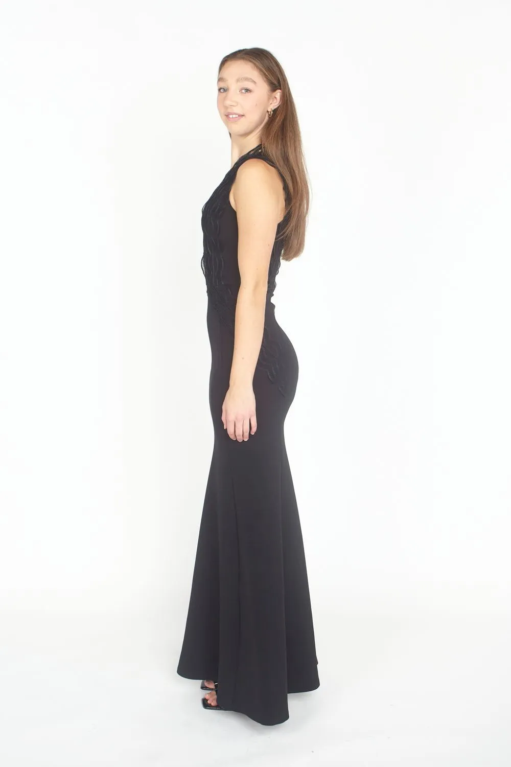 Arches Lace Trim Dress