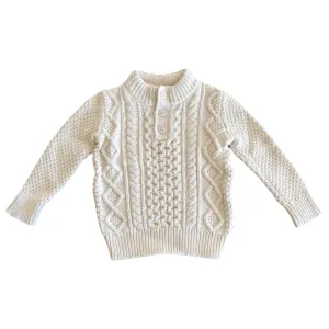 babyGap White Chunky Knit Sweater - 4T