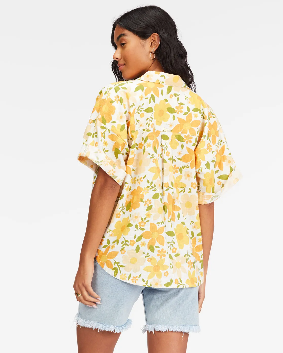 Billabong Made For Sun Shirt-Salt Crystal