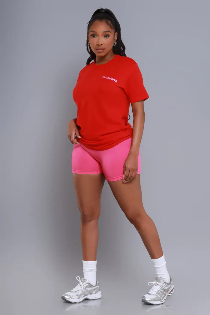 Clean Up Crew Graphic T-Shirt - Red