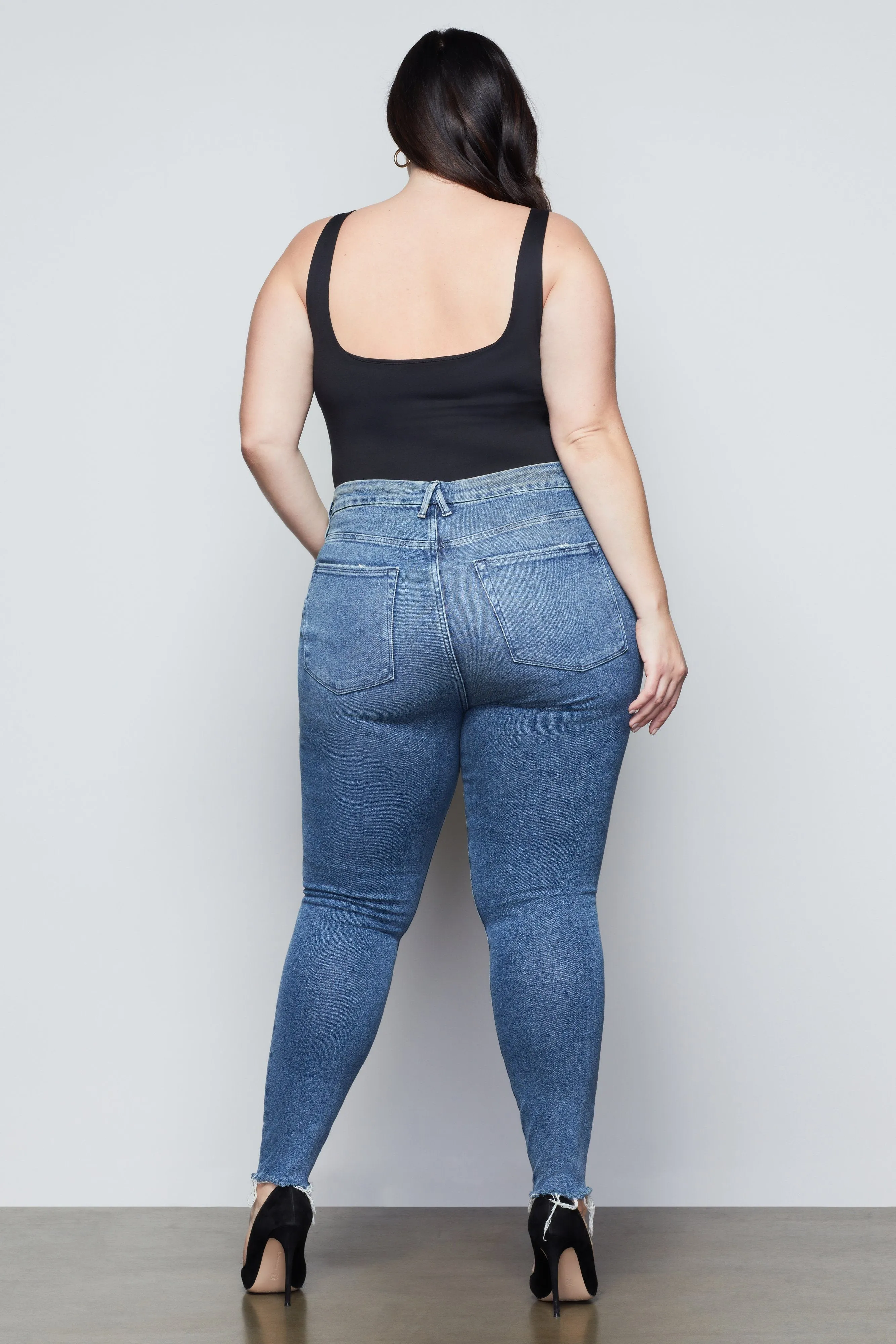 GOOD LEGS FRAY HEM | BLUE430