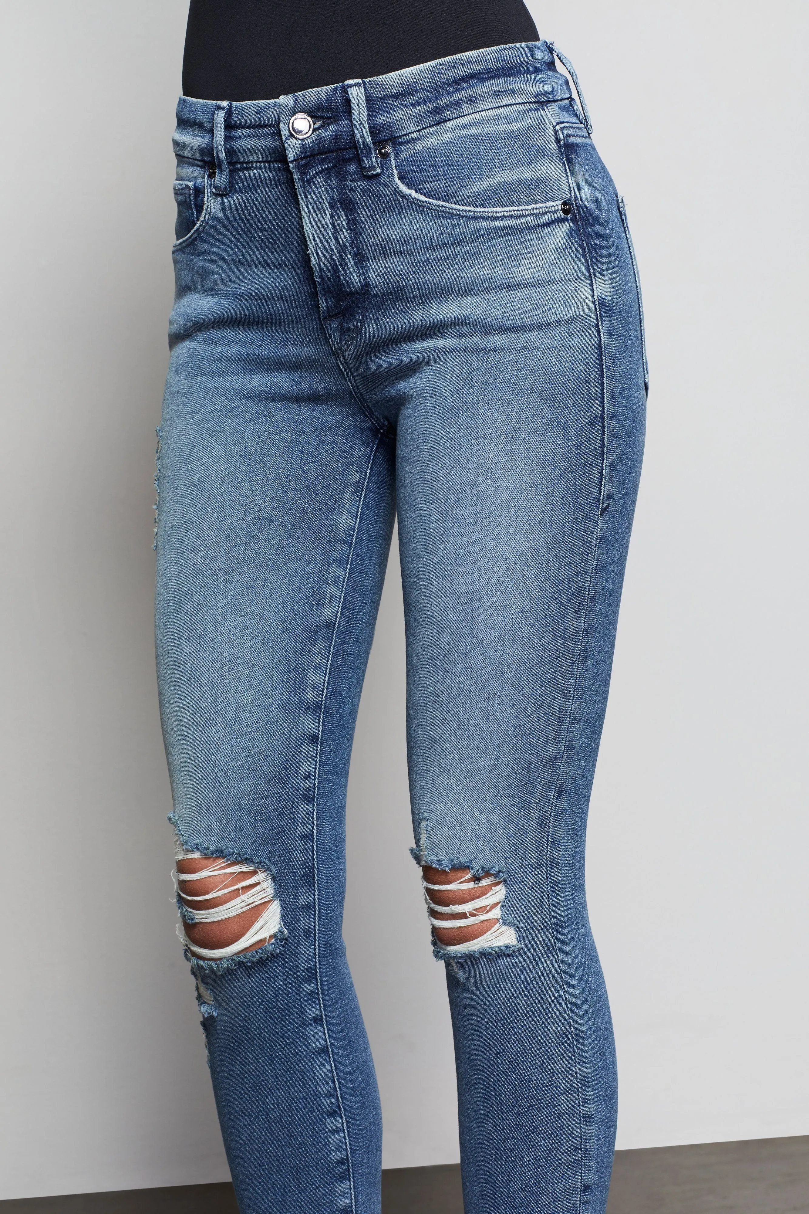 GOOD LEGS FRAY HEM | BLUE430