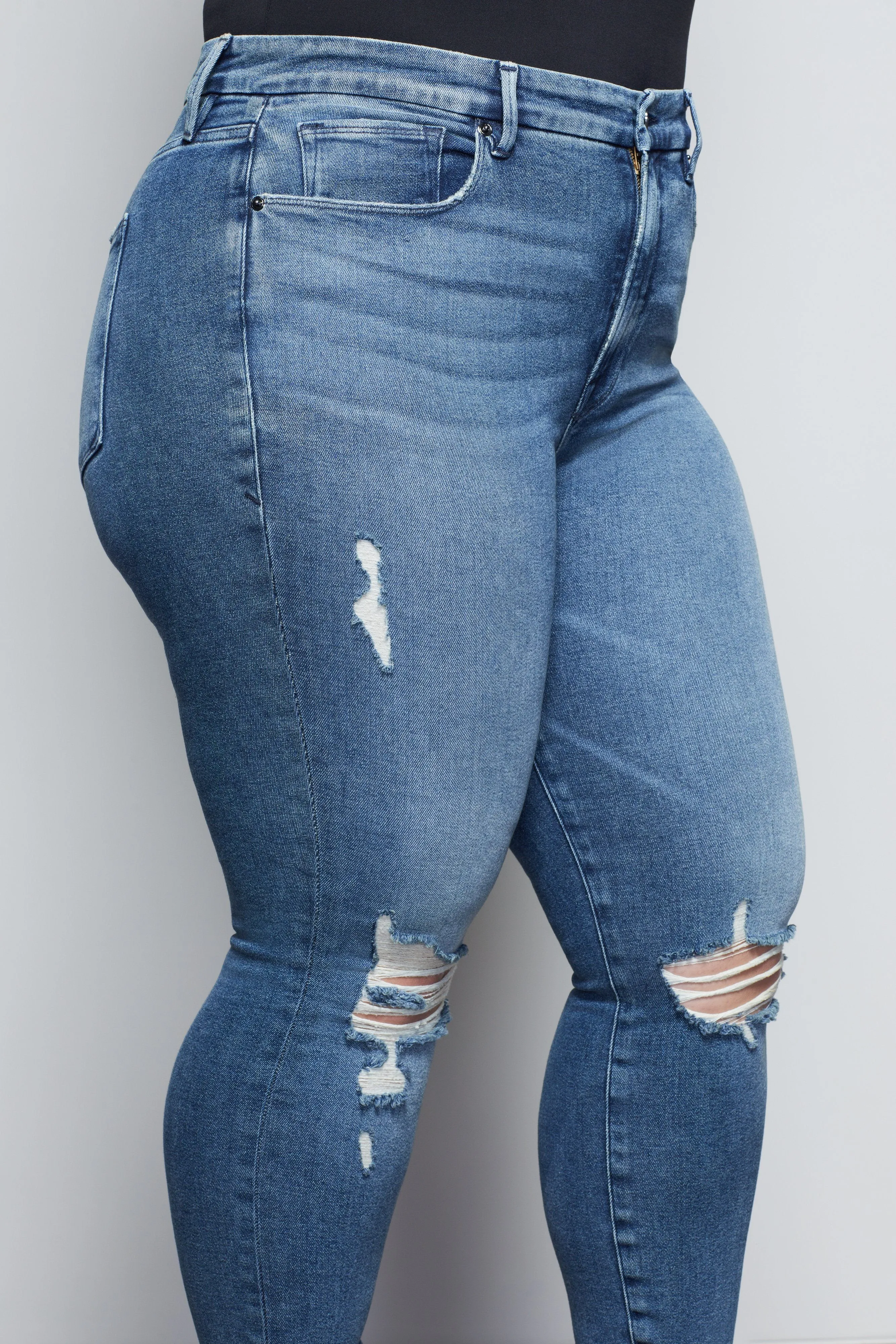 GOOD LEGS FRAY HEM | BLUE430