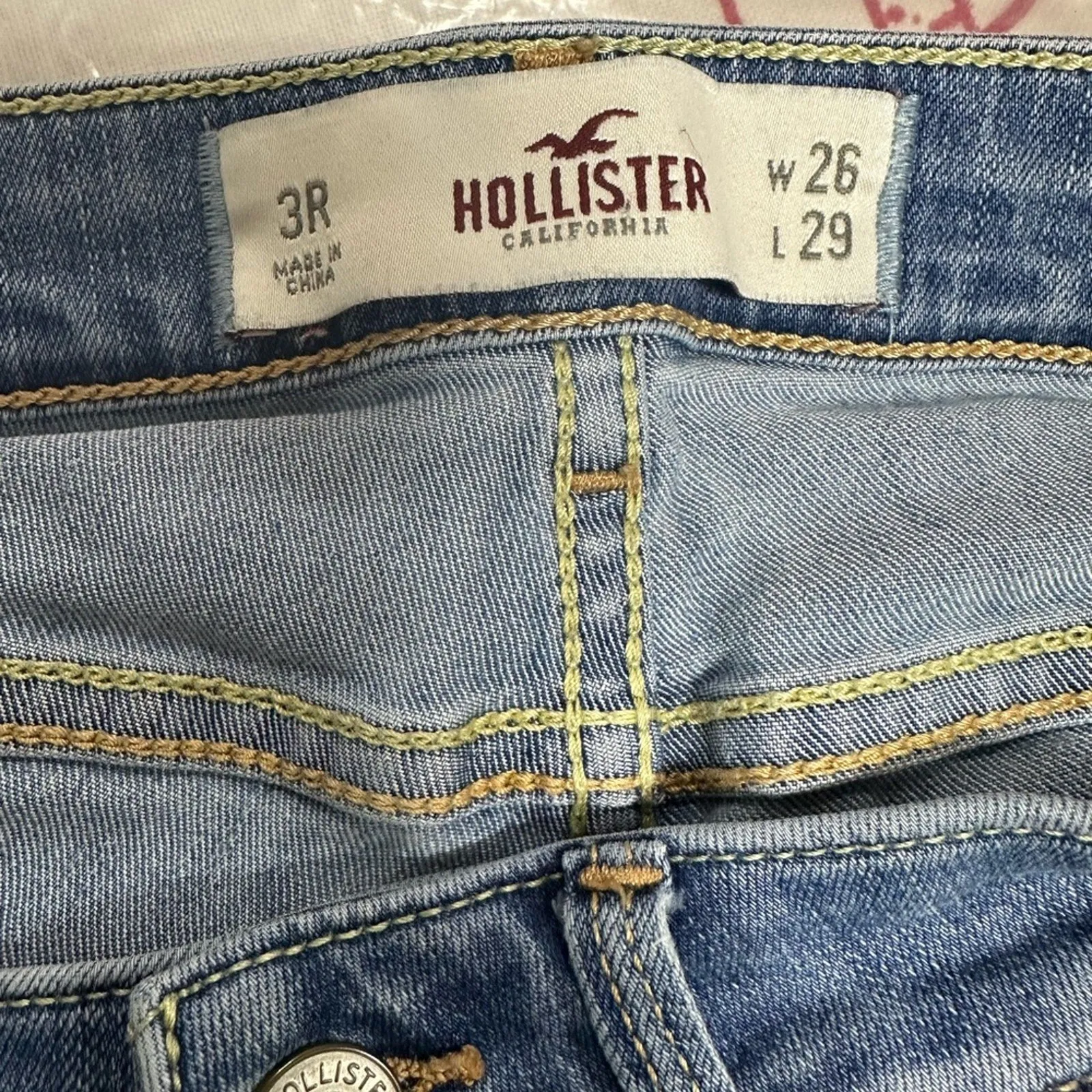 Hollister Women's Skinny  Blue Jeans