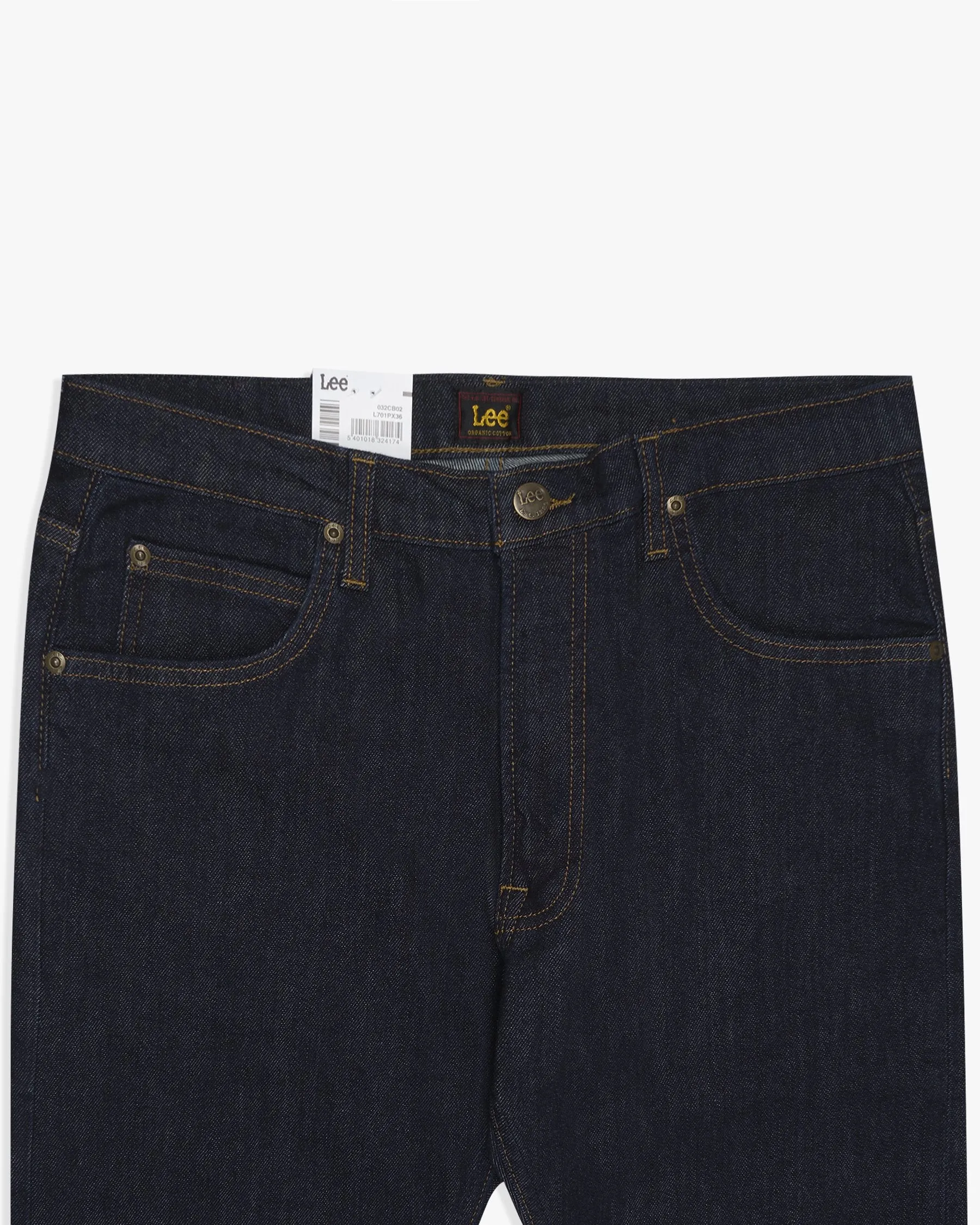 Lee Rider Slim Fit Mens Jeans - Rinse