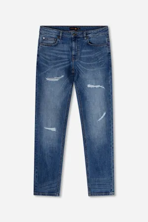 Mens 'DUDDLEY' Jeans - BLUE