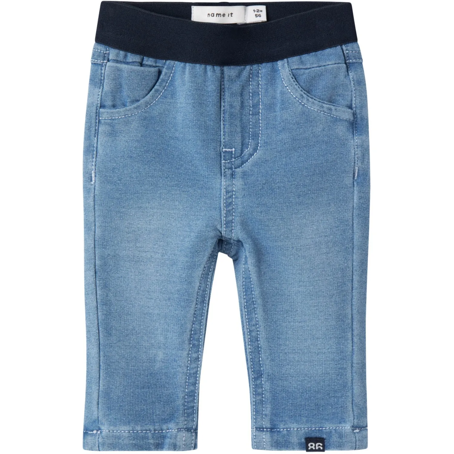 Name It Light Blue Denim Light Silas Slim Sweat Jeans Noos