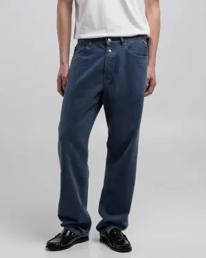 Replay M9Z1 Straight Fit Mens Jeans - Blue Powder