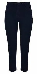 Robell Denim Bella 3/4 Length Jeans in Navy 69