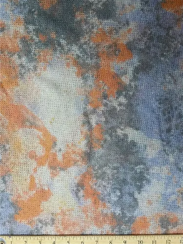 WK-7014W DIGITAL COSMIC CLOUD PRINT MOHAIR MELANGE KNIT. ITALY